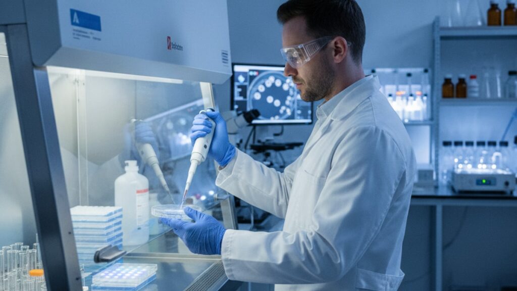 pt-141 in vitro research - Professional illustration