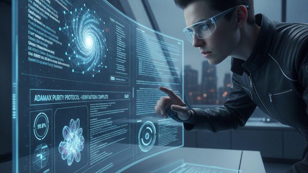 verify adamax purity - Professional illustration