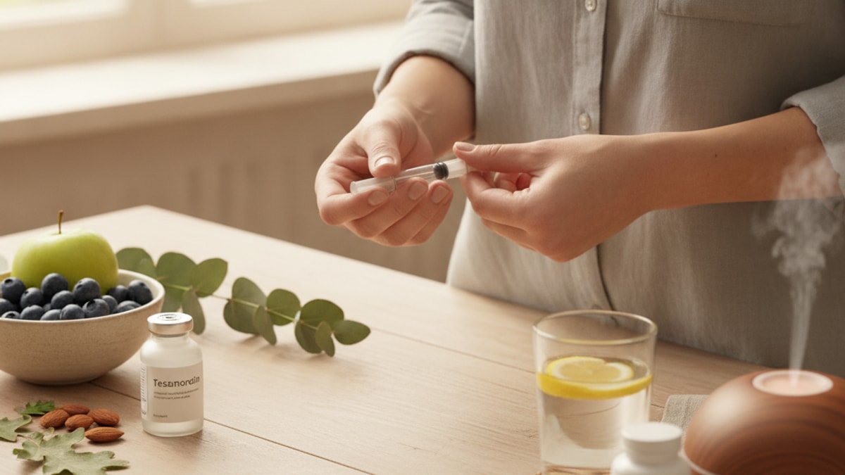 how to inject tesamorelin subq - Professional illustration