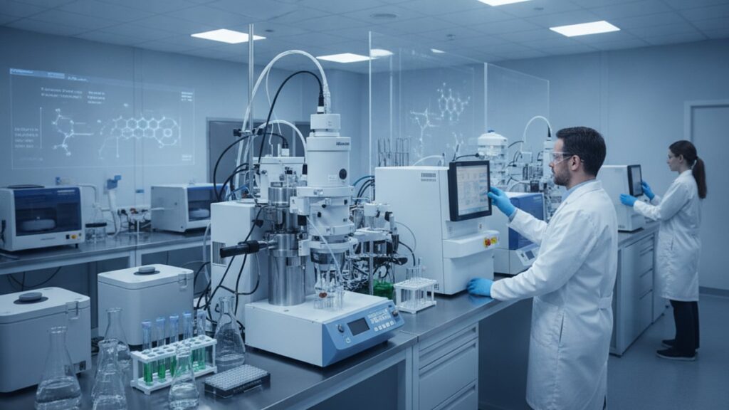 igf-1 lr3 pharmacology studies - Professional illustration