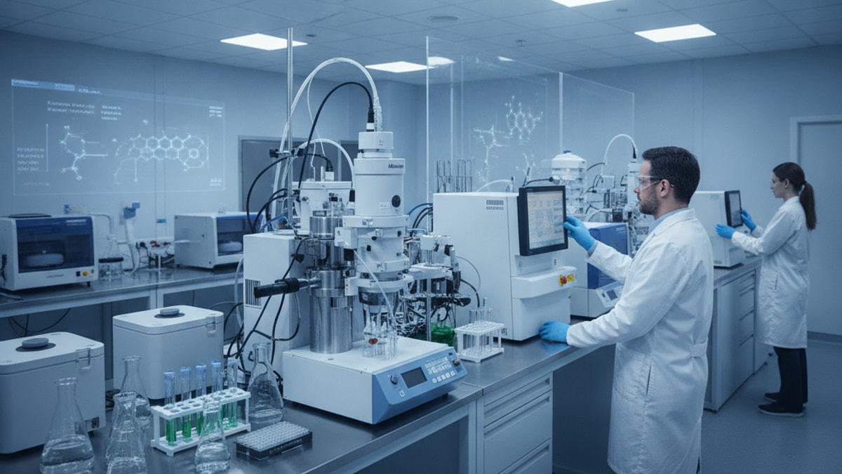 igf-1 lr3 pharmacology studies - Professional illustration