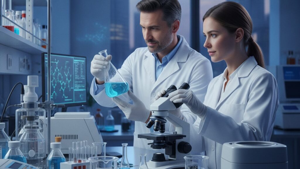 hair loss researchers ahk-cu protocol - Professional illustration