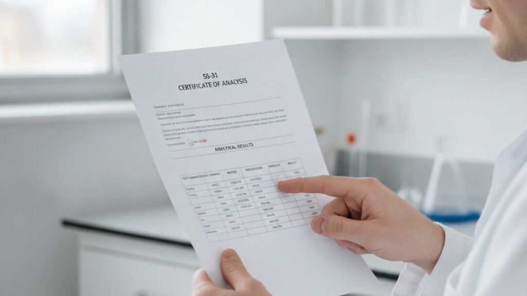 how to read ss-31 coa - Professional illustration