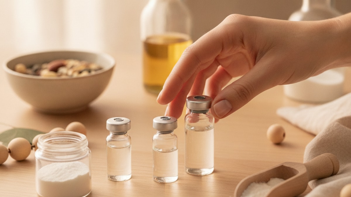 choose dsip vial size - Professional illustration