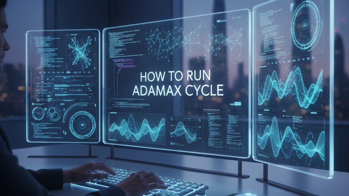 how to run adamax cycle - Professional illustration