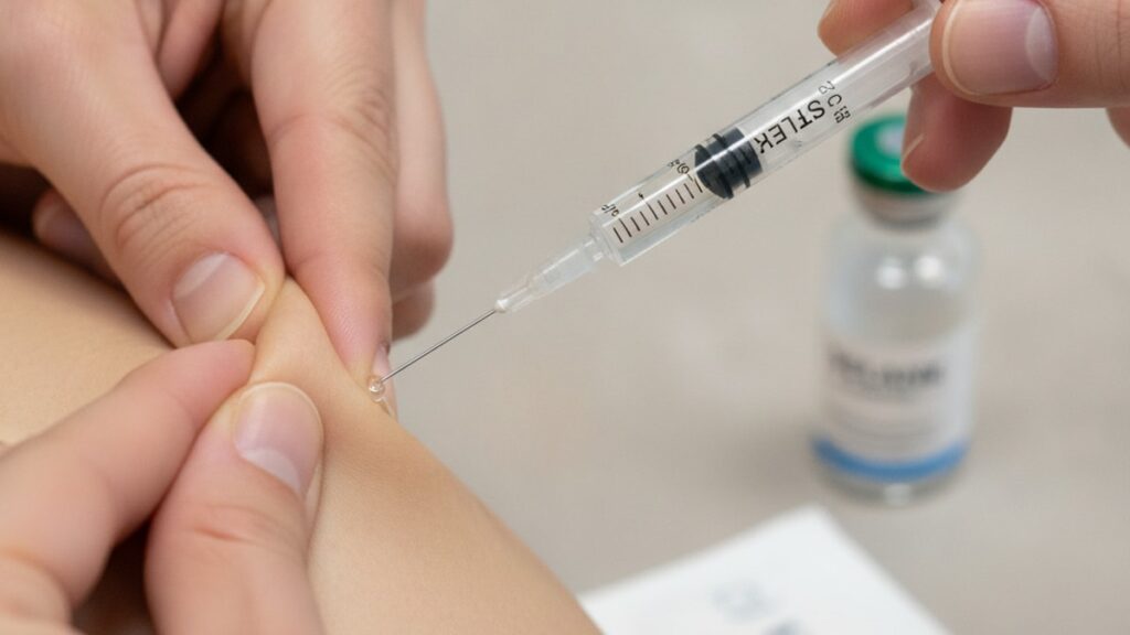 how to inject selank amidate subq - Professional illustration