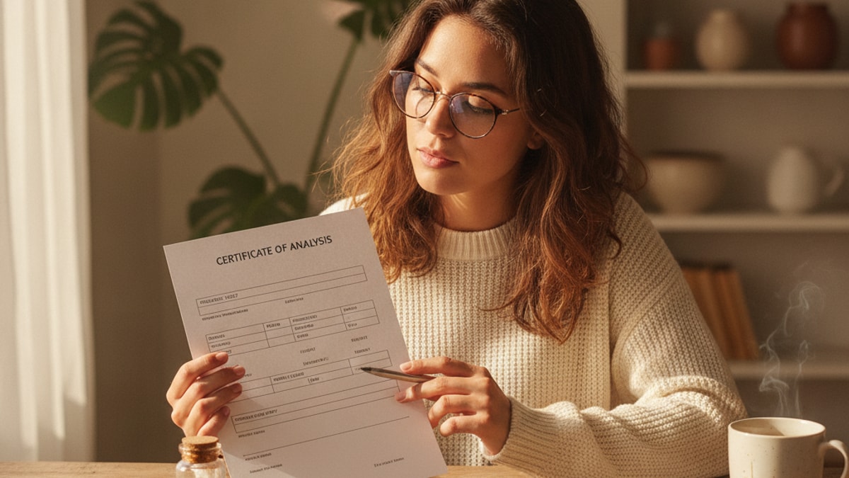 how to read bpc-157 coa - Professional illustration