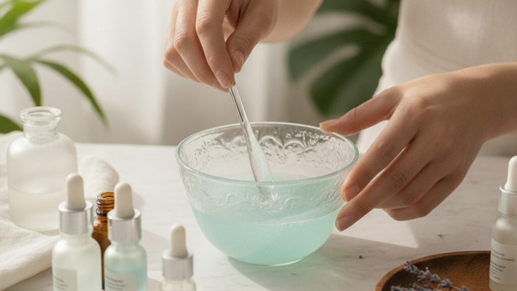 how to mix ghk-cu cosmetic - Professional illustration