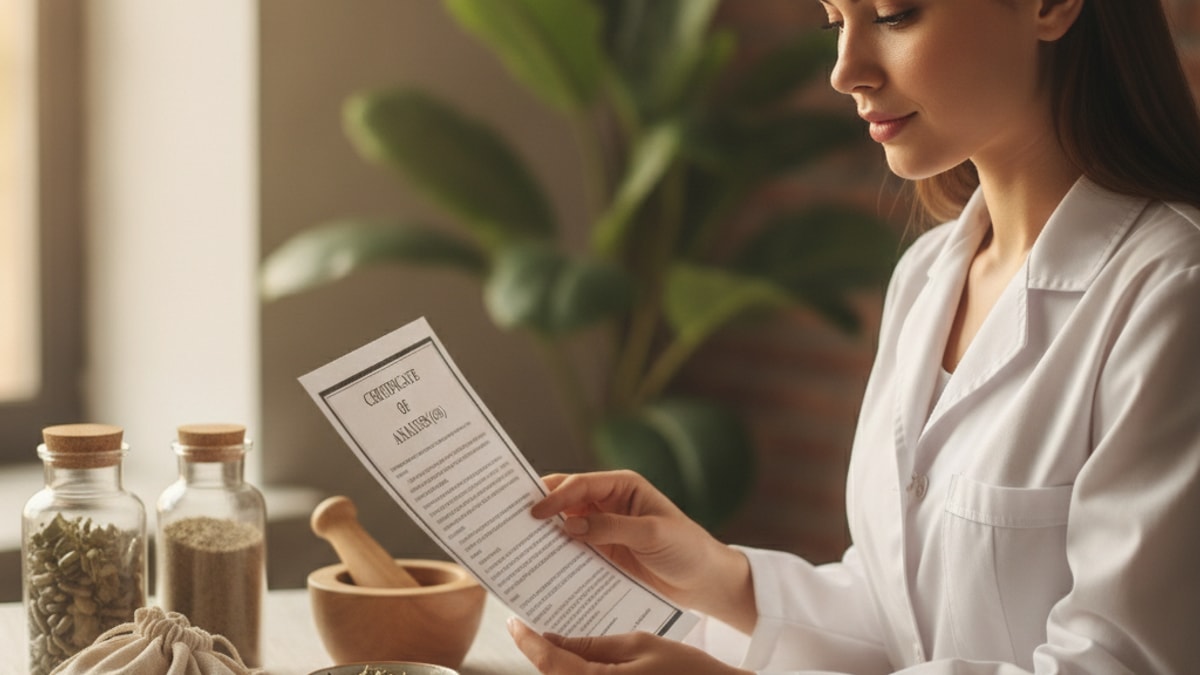 verify ipamorelin purity - Professional illustration