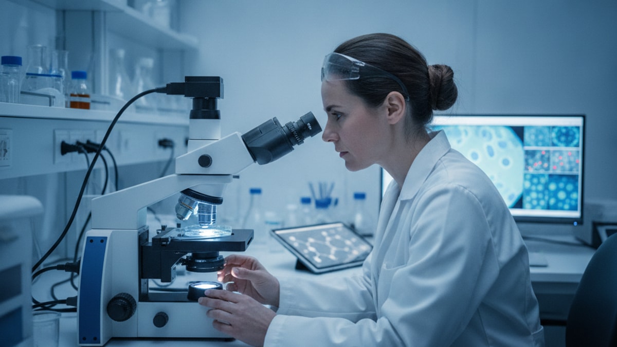 5-amino-1mq in vitro research - Professional illustration