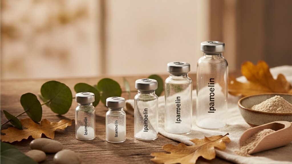 choose ipamorelin vial size - Professional illustration