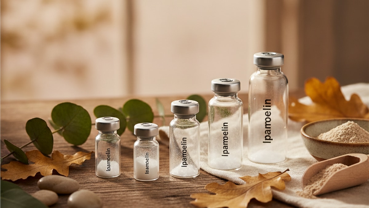 choose ipamorelin vial size - Professional illustration