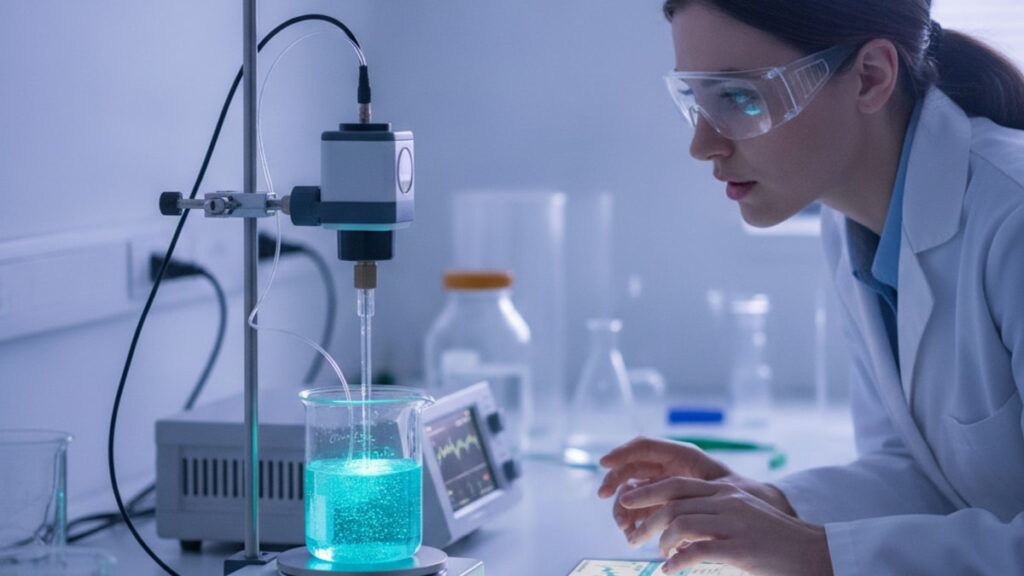 how to calculate glow stack concentration - Professional illustration