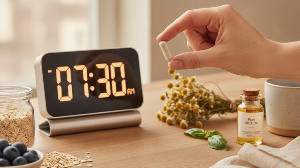 time mk-677 doses - Professional illustration