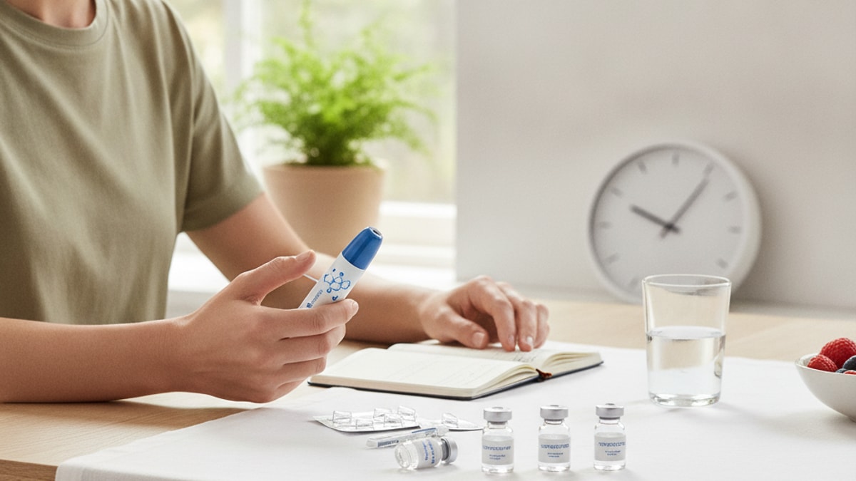 time survodutide doses - Professional illustration