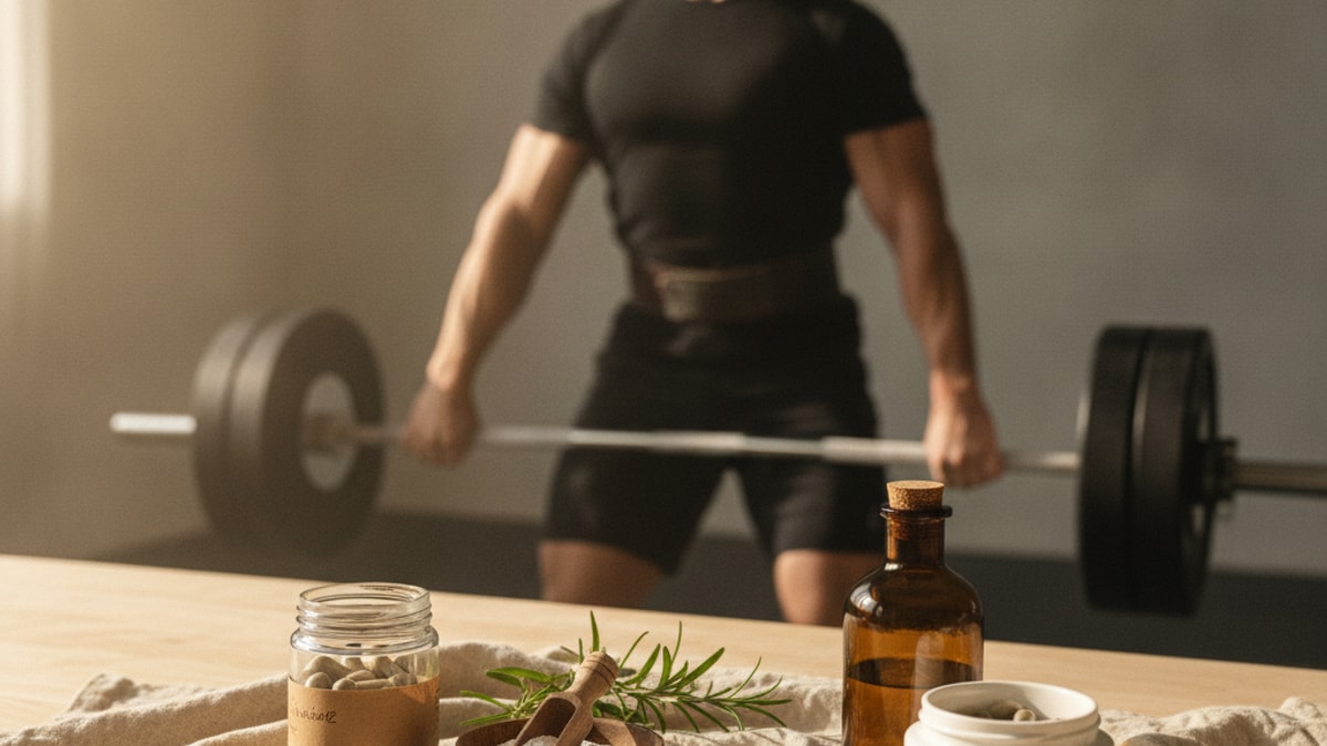 tb-500 for powerlifters - Professional illustration