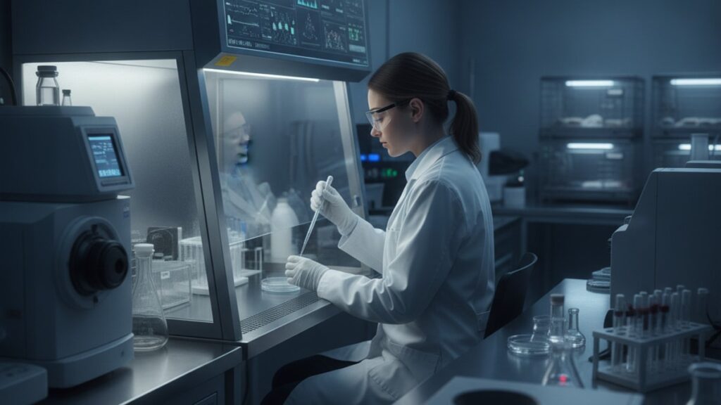 cjc-1295 animal research - Professional illustration