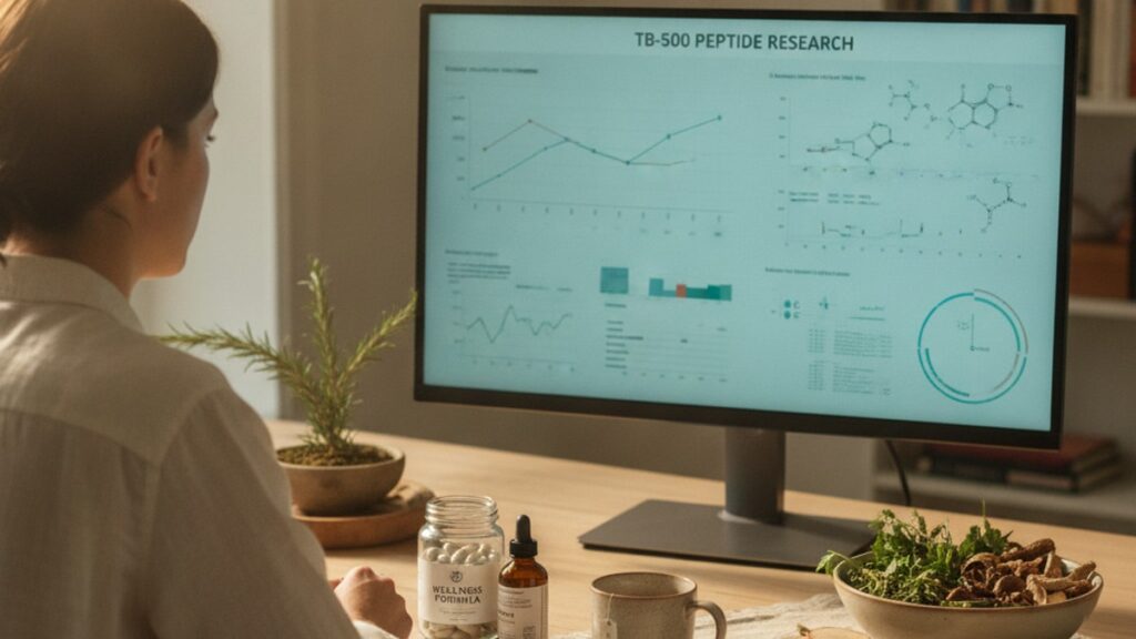 document tb-500 research - Professional illustration