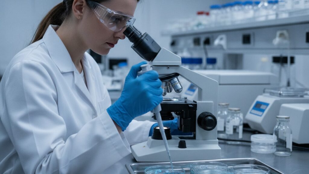 tb-500 in vitro research - Professional illustration