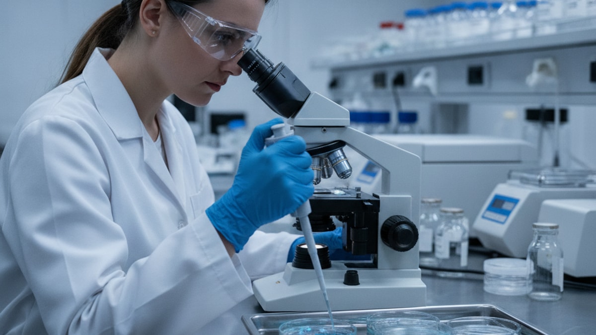tb-500 in vitro research - Professional illustration