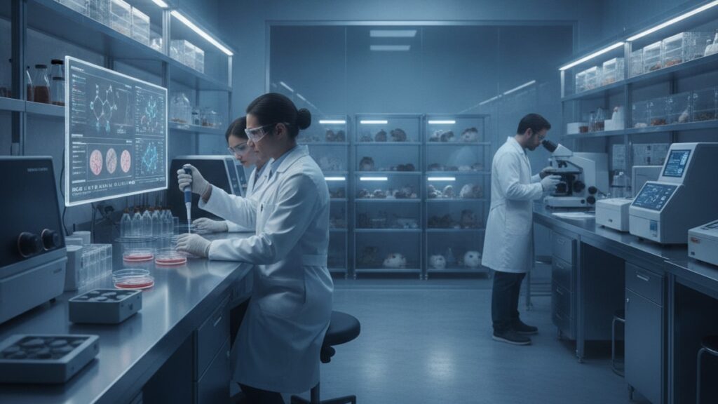 kisspeptin animal research - Professional illustration
