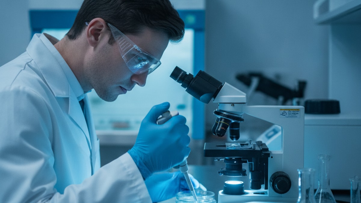 cjc-1295 in vitro research - Professional illustration