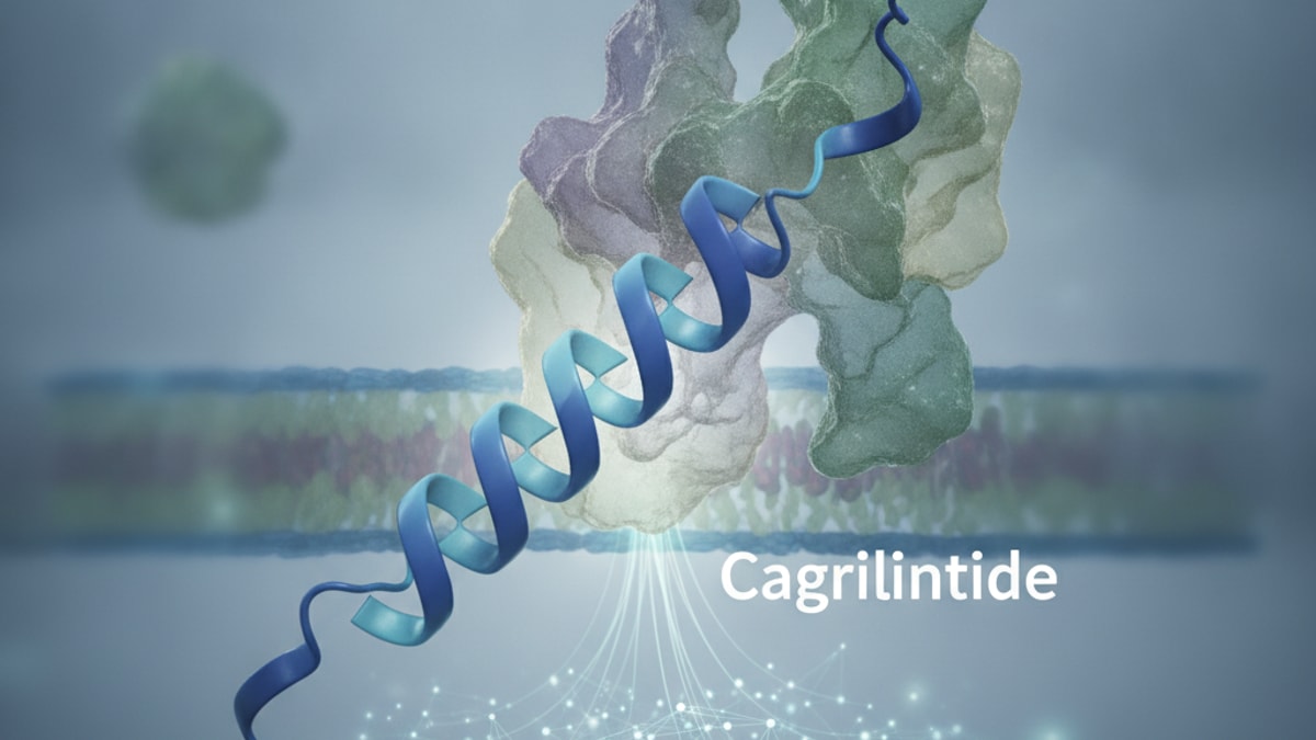 cagrilintide mechanism studies - Professional illustration