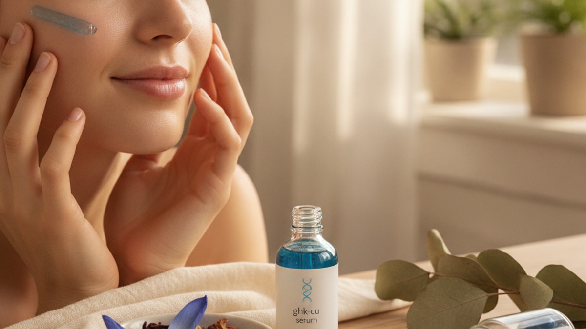 ghk-cu for skin care enthusiasts - Professional illustration