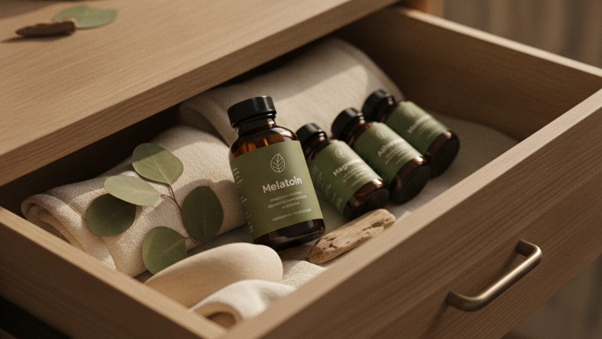 how to store melatonin long term - Professional illustration