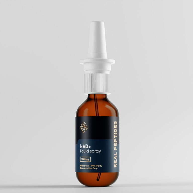 NAD+ Liquid Spray 1000mg research reagent bottle